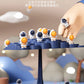 Kids Balance Tree Board Game Astronauts Frog Balance Board Tabletop Party Funny Parent-Child Interactive Game Building Block Toy