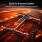 High-Speed RC Off-Road Vehicle with LED Lights Ready-to-Run Remote Control Car Fast Stylish Gift for Kids Halloween Christmas