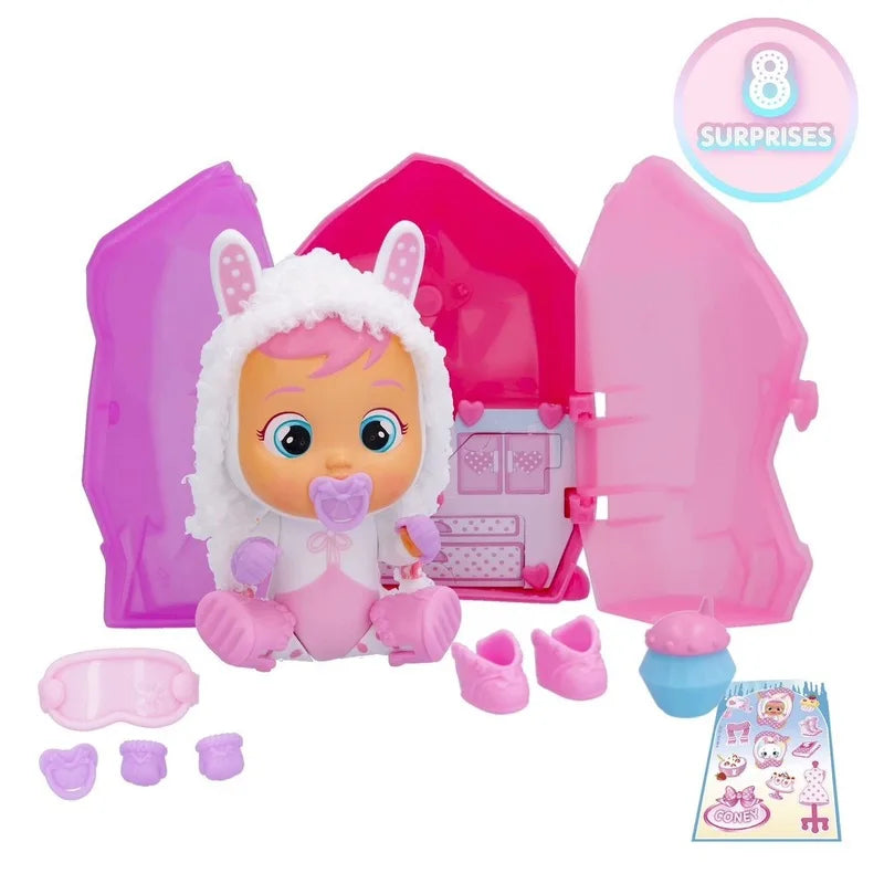 2024 Original Cry Babies Tears Of Magic Crying Doll Winter Surprise Blind Box Set Including Parts Girl Making Game Gift In Stock
