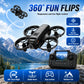 Drone Full Four Way Protection Modular 600mAh Battery Long Battery Life 40Mins Charging Strong Power Portable Outdoor RC Drone Toy