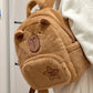 Capybara Plush Backpack Kawaii Fashion Plushie Doll Fur Pendant Children's Shoulder Bag Mini Knapsack Bags Gifts For Girlfriend