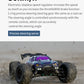 50KM/H RC Car With LED Lights 2.4G Radio Remote Control Cars Buggy Off-Road Control Trucks Boys Toy for Children VS WLtoy 144001