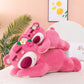 New Story Lotso Cute Bear Strawberry Sofa Plush Pillow Stuffed Toys Children Girls Friends Festivals Birthday Gift