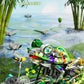 Mechanical Shark Building Set, Sea Life Crocodile Parrot Mantis Frog Manta Ray Building Blocks Light, Animal Toys Gift for Kid
