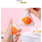 Egg Yolk Squishy Toy - Food-Safe Silicone Stress Ball, Kawaii Rice Ball Popping Fidget Sensory Toy for Anxiety & Focus