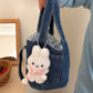 1/4 Pcs Cute Cartoon Scarf Miffy Rabbit Doll Pendant Plush Toy Miffy Toy Merchandise