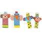 4PCS/SET Baby Rattle Toys Cute Stuffed Animals Wrist Rattle Foot Finder Socks 0~12 Months For Infant Boy Girl Newborn Gift
