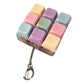 4/9 Keyboard Press Key Toy Decompression for Toys Anti Stress Finger Keyboard Games Keychain Accessory
