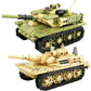MOC Tank Anti Aircraft Guns Anti-Aircraft Missile Fighter Jets War Military City Vehicle Car Building Blocks Model Bricks Sets