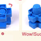 5Set Screw Building Blocks Plastic Insert Blocks Nut Shape Toys for Educational Toys Montessori Scale Models Gift