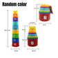 Baby Montessori Cup Stacking Toys Beach Pool Bathtub Educational Toys for Toddler Infant 0-12 Month Xmas Gift
