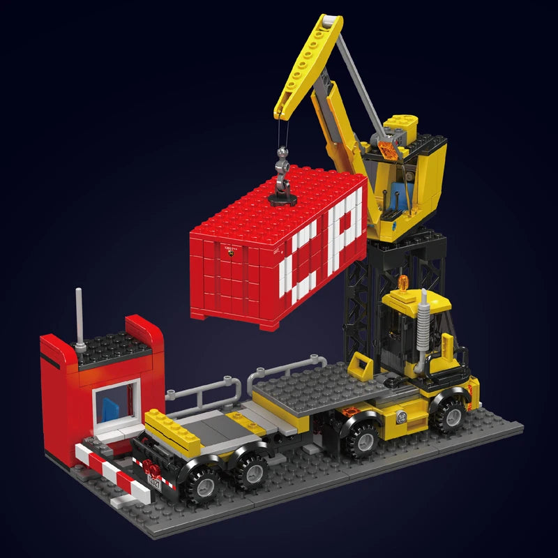Mould King 12027 Technical Train Toys The Motorized EMD SD40-2 Diesel Locomotive Building Block Brick Set Kids Christmas Gift