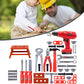 38/42 PCS Pretend Tools Kit Kids Play Repair Tool Set Plastic Construction Toys with Screwdrivers for Toddler Boys Girls Child