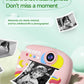 Kids Camera Instant Print 1080P HD Toddler Digital Video Camera 2.4-Inch Toy for Girls Boys Age 3-12 Christmas Birthday Gift