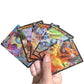 81-15Pcs Pokemon Cards Gold Silver Vmax GX Card Collection Battle Trainer Card Spanish English French Child Toys Christmas Gifts