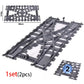 City Train Station Platform Traffic Light Cave Flyover Tracks Straight Curved Rails Building Block Bricks Technican Creative Toy