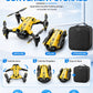 Brushless Aerial RC Drone 8K Triple Camera 5G Transmission 7 Level Wind Resistance Optical Flow Hover Folding Portable Drone