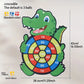 Educational Games Dart Board Baby Toy Stickey Ball Dart Indoor Sports Child Montessori Games for Children 3 to 12 Years