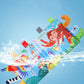 New 3D Visual Tail Cloth Book Baby Tear Resistant Biteable Cognitive Tool Interactive Parent-Child Fun Toddlers Enlighten Toys