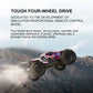 50KM/H RC Car With LED Lights 2.4G Radio Remote Control Cars Buggy Off-Road Control Trucks Boys Toy for Children VS WLtoy 144001