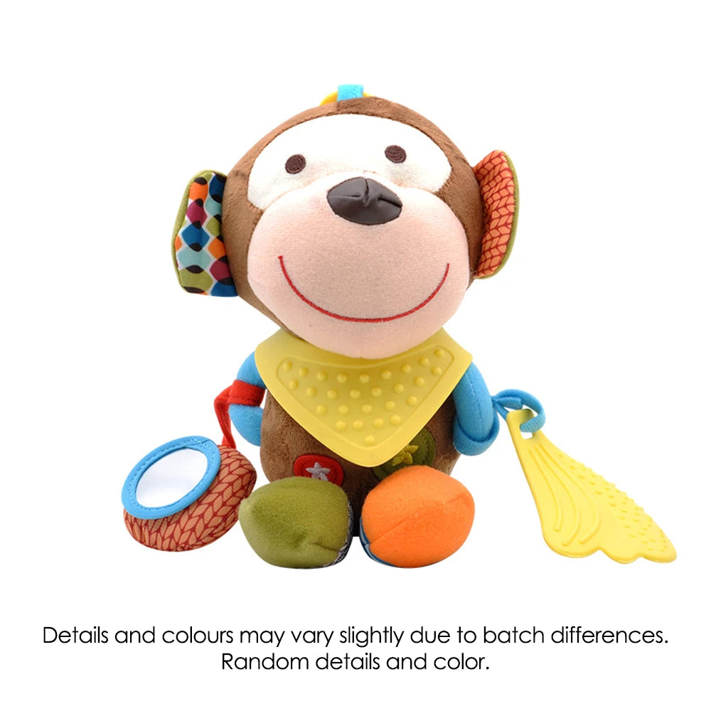 1pcs Baby Toys Kawaii Soft Plush Dolls Animal Strollers Pendant Toys for Newborn Boys Girls Toddler Birthday Gift