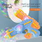 Children Toy Gun Projection Pistol Electric Plastic Safe Colorful Gun with Rechargeable Battery Music Lights for Girls Boys Gift