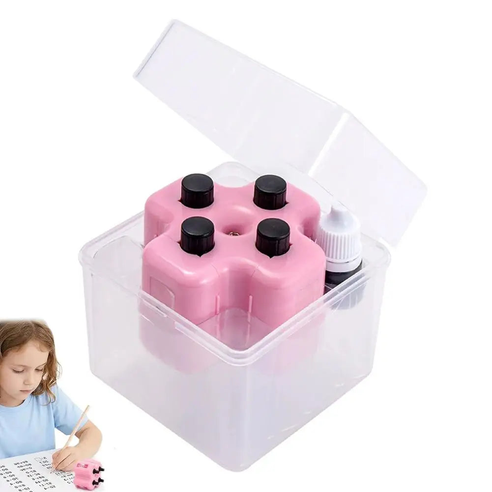 Practice Question Four In One Rolling Seal For Children's Mathematical Arithmetic Tool - Four Sided Seal