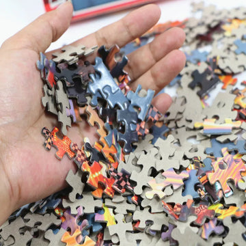 500 Pieces Jigsaw Puzzle Various Landscape Patterns Jigsaw Puzzle Educational Toy for Kids Children's Games Christmas Gift