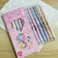 Anime Kawaii Cute My Little Pony Neutral Pen Signature Pen Carbon Pen Stationery Student 0.5Mm Black Cartoon Birthday Girls Gift