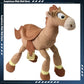New Cartoon Horse Stuffed Plush Doll 25cm Cute Animal Soft Plush Toy Desktop Ornament Perfect Birthday Holiday Gift For Girls