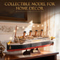 Rolife Wooden 3D Puzzle 1912Eternal Atlantic Voyager Building Model Kit 433PCS Puzzle Toys Craft Kits Gift for Adult Kid Teen