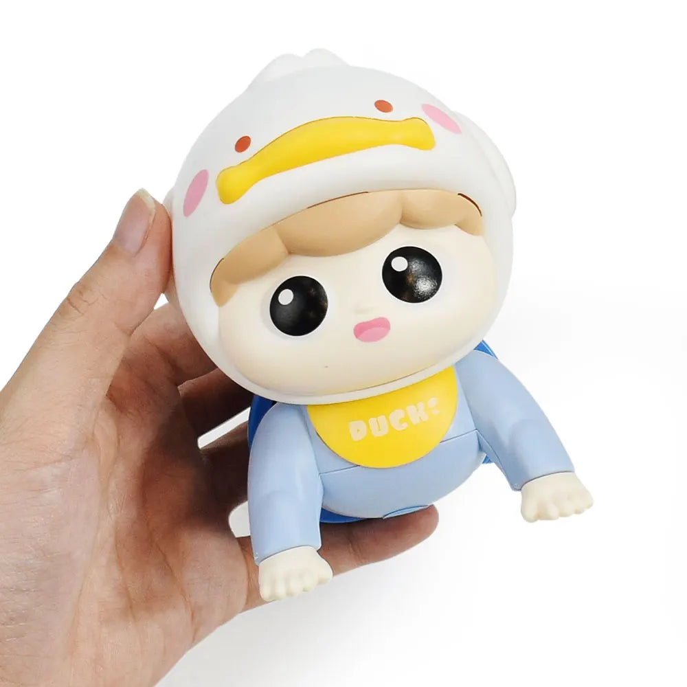 1PC Crawling Doll Baby Toy with Music, Aged 0-1, Learning Crawling Guidance and Head Up Training