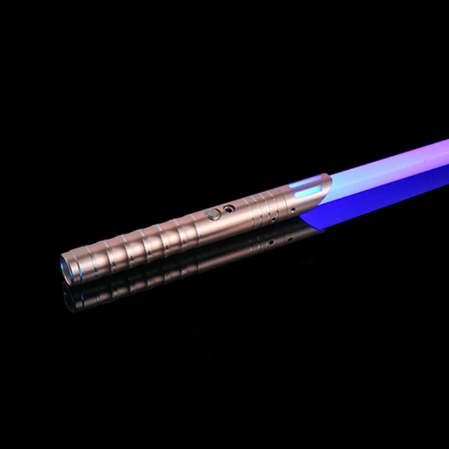 RGB Metal Lightsaber Cosplay Light Saber Sword Sabre De Luz Kpop Lightstick Espada Rave Toys Flashing