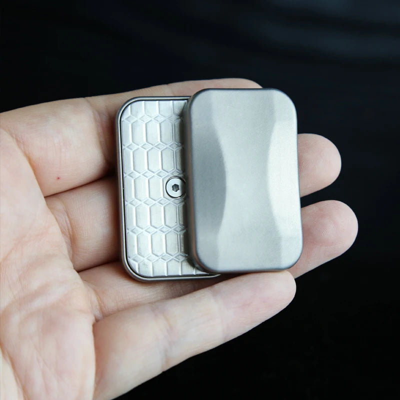 Fidget Sliders Stress Relief EDC Slider Metal Stress Relief Magnetic Metal Infinite Fidget Compact Adult Gift Fidget Toys
