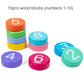 Children's Wooden Number Board Cognitive Matching Addition Subtraction Operation Montessori Logical Thinking Training Math Toys