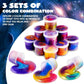 Joyfy 36 Pcs Galaxy Slime Cup Party Favors Stretchy Non-Sticky Safe for Classroom Reward Birthday Party Supplies