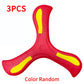 Children Boomerang Soft Three-leaf Cross Outdoor Toy Flying Disc Adult-kids Interactive Sports Toy for Puzzle Decompression Gift