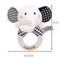 Cute Baby Rattle Toys Elephant Plush Infant Cartoon Bed Toys for Newborn 0-24 Months Educational Toy Bear Hand Ring Bell Teether