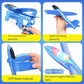 Glowing & Non-Glow Foam Catapult Plane,  Outdoor Shooting Toy Gun, Rotating Boomerang Flying Aircraft Model