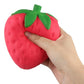 Super Jumbo Strawberry Squishi Cream Scented Slow Rising Stress Reliever Toy for Kids And Grownups 11.5x9cm Squeeze Squishy Toy