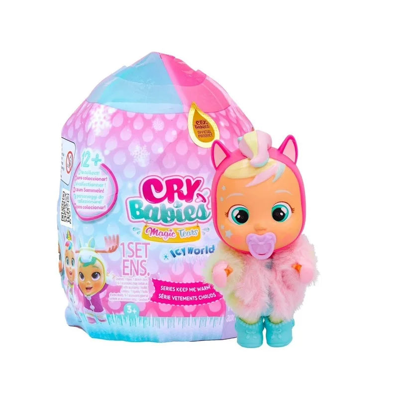 2024 Original Cry Babies Tears Of Magic Crying Doll Winter Surprise Blind Box Set Including Parts Girl Making Game Gift In Stock