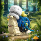 HUIQIBAO MOC Snail Insect Model Building Block Phone Bug Series Bricks Set Construction Toy For Children Desk Home Decoration
