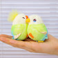 Genuine Licensed Love Parrot Creative Pendant Magnetic Pendant Plush Keychain Couple Style Girls' Backpack Decoration Love Gift