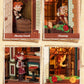 ROKR Wooden 3D Puzzle Dream Coffee Factory Music Box Model Building Kit 593-piece DIY Miniature House Kit with LED Light Unique Home Decor Gift for Adults Women