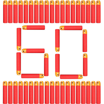 Kids Shooting Game Refill Dart Bullets Pack 9.5cm*1.9cm Compatible With Nerf N-Strike Mega Blaster Mastodon Twinshock Toys Guns
