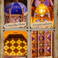 Rolife Wooden 3D Puzzle Twin-Tower Cathedral Model Building Kit DIY Miniature House Kit with LED Light for Bookshelf Decor