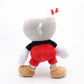 New 25cm Adventure Game Cuphead Plush Toy Mugman The Devil Legendary Chalice Plush Dolls Toys for Children Gifts