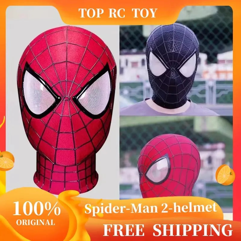 Hot Spider-Man 2 Handcrafted High-Quality Mask Spiderman Garfield'S Version Of Peter Parker Amazing Halloween Cosplay Xmas Gifts
