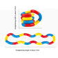 1/3/5Pcs Fun and Educational Twist Music Puzzle Toys for Kids-Vent Deformation Rope Knot Pressure Adult Stress Relief Toys