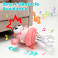 Electronic Dancing Squid Toys with Light&Music Funny Induction Lying Flat Squid Toddler Interactive Development Tummy Time Gifts